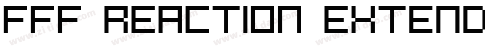 FFF Reaction Extended字体转换